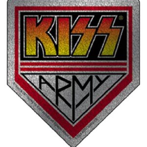 KISS Army Glitter Sticker (CDs)