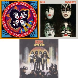 Rock And Roll Over - Love Gun - Dynasty - Kiss Greatest Hits - 3 Compact Discs - Album Bundling (CDs)