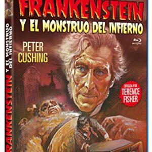 Frankenstein y el Monstruo Del Infierno BD 1974 Frankenstein and the Monster from Hell [Blu-ray] - Peter Cushing (CDs)