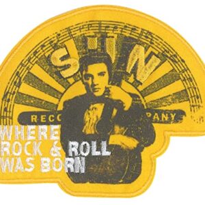 C&D Visionary Elvis Presley R&R Born Patch, amarelo, branco, preto (CDs)