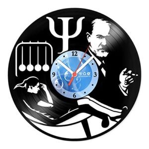 Relógio De Parede Disco Vinil Profissões - Psicologia - VPR-028 (Discos de Vinil)