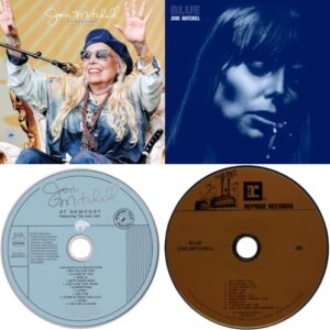 Joni Mitchell CD Collection - At Newport / Blue - 2 CD Set - Joni Mitchell (CDs)