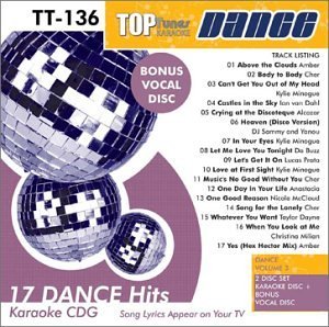 Top Tunes Karaoke CDG Dance Vol. 3 TT-136 - Various Artists (CDs)