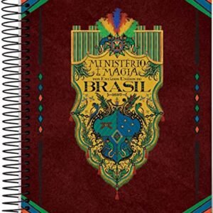 Caderno Espiral Univ CD 1 Matéria 80 Fls Animais Fantásticos Brasil Jandaia (CDs)