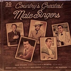 Country's Greatest Male Singers [Audio CD] Hank Williams; Jim Reeves; Johnny Cash; Buck Owens; Bill Anderson; Ray Price; George Jones; Conway Twitty; Marty Robbins and Eddy Arnold (CDs)