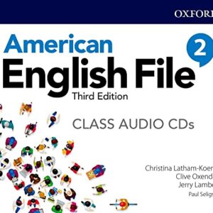 American English File 2 - Class Audio CD (Pack Of 5) - Third Edition - LATHAM-KOENIG, CHRISTINA (CDs)