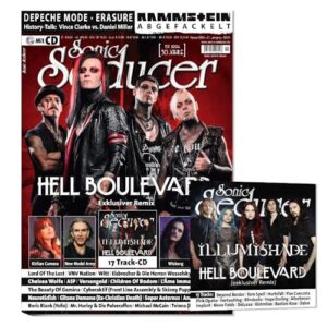 Sonic Seducer 02/2024: + CD: Hell Boulevard (exklusiv Track!) + Rammstein + Lord Of The Lost + Eisbrecher + Kirlian Camera + Vince Clarke vs. Daniel ... Erasure) + New Model Army + Joachim Witt (CDs)