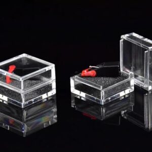 Novo cartucho de qualidade encaixotado para toca-discos de vinil Philips GP330 GP331 GP350 GP351 D74 75Y M100 M200 M300 LP Vinyl Phonograph Player (vermelho) (Discos de Vinil)