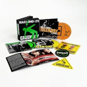 Warning (25th anniversary Deluxe edition) (4 CD) BOX Libreto + Parche + Botones + Pegatina - Green Day (Discos de Vinil)