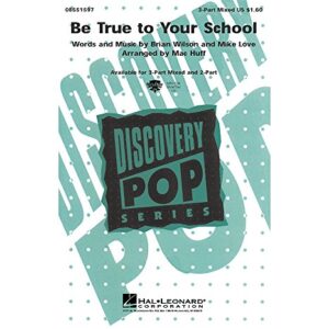 Hal Leonard Be True to Your School ShowTrax CD by Beach Boys Arranged by Mac Huff - Hal Leonard (CDs)