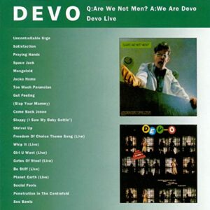 Q: Are We Not Men? A:We Are Devo - Devo (CDs)