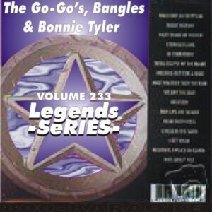 The Go-Go's, Bangles, Belinda Carlisle, & Bonnie Tyler 16 Song Karaoke CDG Legends #233 by Unknown (0100-01-01? (CDs)