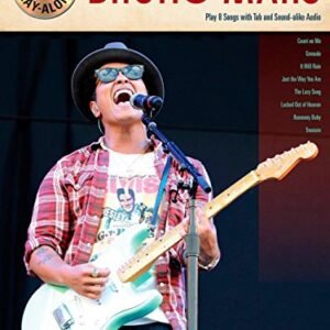 Hal Leonard Bruno Mars - Guitar Play-Along Volume 180 Book/Audio Online - Hal Leonard (CDs)