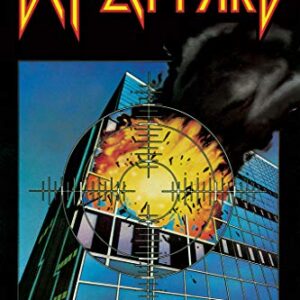 Capa de álbum Def Leppard Pyromania Heavy Metal Music Merchandise Retro Vintage 80s Estética Rock Band Cool Wall Art Print Poster 30 x 45 cm (CDs)