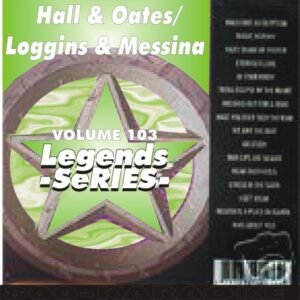 Hall & Oates with Loggins & Messina 17 Song Karaoke CD+G Legends #103 - Legends (CDs)