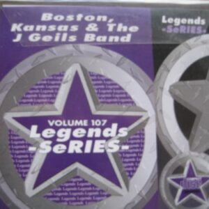 LEGENDS Karaoke CDG #107 Hits of BOSTON KANSAS & J. GEILS (CDs)