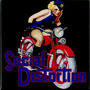 C&D Visionary Licenses Products Social Distortion Biker Girl Magnet (CDs)