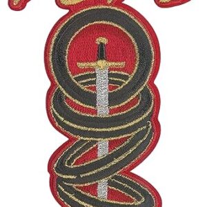 C&D Visionary Toto Africa Patch, vermelho, preto (CDs)