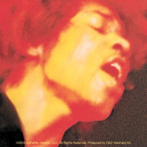 C&D Visionary Licenses Products Jimi Hendrix Electric Lady Sticker (CDs)