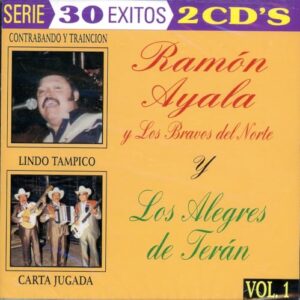 Serie 30 Exitos Vol. 1- 2 CD'S - Ramon Ayala Y Los Bravos Del Norte (CDs)