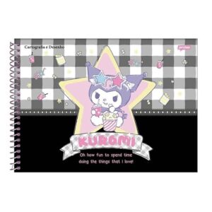 CADERNO ESPIRAL 275X200MM CD CART 80FLS KUROMI (CDs)
