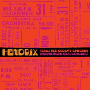 Songs For Groovy Children: The Fillmore East Concerts - Jimi Hendrix (CDs)