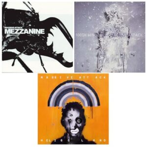 Mezzanine - 100th Window - Heligoland - Massive Attack Greatest Hits 3 CD Album Bundling (CDs)