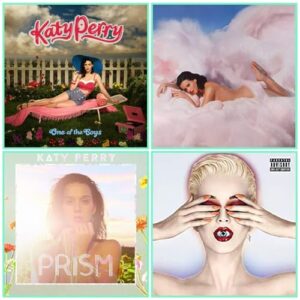 Katy Perry: Studio Album Discography 4 CDs (One Of The Boys / Teenage Dream / Prism / Witness) (CDs)
