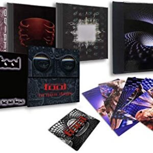 Tool Complete Discography 6 CD Collection with Fear Inoculum Expanded Book Edition and Bonus Glossy Art Card (CDs)