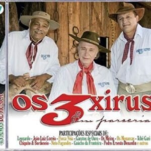 CD - Os 3 Xirus - Em Parceria - Não Informado (CDs)