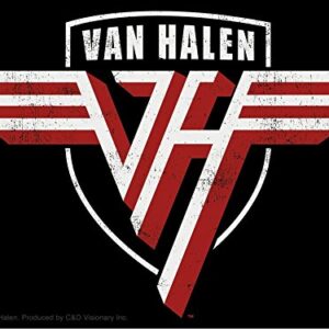 Adesivos com logotipo C&D Visionary Van Halen Shield (CDs)