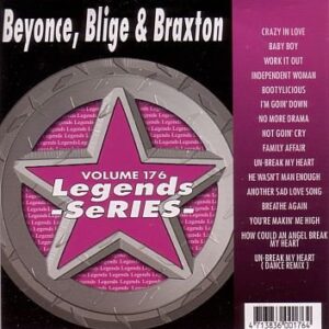 Legends Karaoke Volume 176 - Hits Of Beyonce, Mary J Blige & Toni Braxton (CD+G) - Karaoke (CDs)