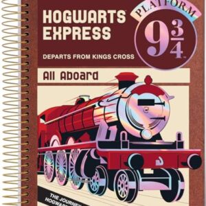 Caderno Espiral Univ CD 1 Matéria 96 Fls Harry Potter Platform 9 FSC - Jandaia (CDs)