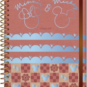 Jandaia - Planner Espiral 175X242mm CD 160Pgs Mickey e Minnie Arts Kraft MM 2026 FSC (CDs)