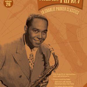 Vol. 26 - Charlie Parker - Jazz Play-Along Series Bk+CD (CDs)