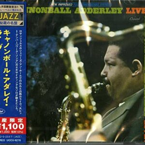 Cannonball Adderley - Live (Japanese Reissue) - Cannonball Adderley (CDs)