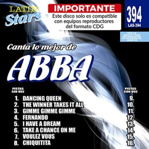 Karaoke Latin Stars - Abba (CDs)