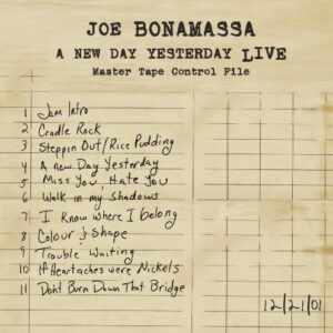 A New Day Yesterday-Live - Bonamassa, Joe (CDs)