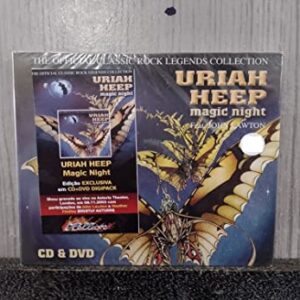 URIAH HEEP MAGIC NIGHT FEAT JOHN LAWTON (CD+DVD) - URIAH HEEP (CDs)