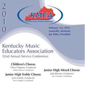 2010 KMEA Children's, Junior High Treble and Mixed Choruses - 2010 KMEA Children's Chorus (CDs)
