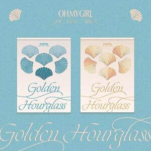OH My Girl - Ampulheta dourada (9º Mini álbum) CD + pôster dobrado (Versão aleatória, 1 pôster dobrado) (CDs)
