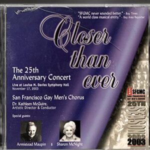 Closer Than Ever - San Francisco Men's Chorus (CDs)
