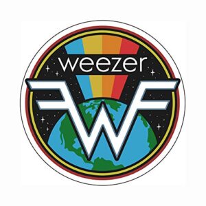 C&D Visionary Adesivo de arco-íris Weezer Terra, multicolorido (CDs)