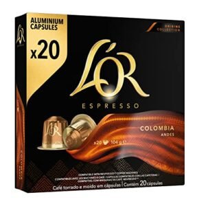 L'or Espresso café cápsulas Colômbia - 20 cápsulas compatíveis Nespresso (Café)