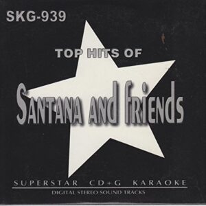 Santana And Friends Greatest Hits Karaoke CD+G Superstar Sound Tracks (UK Import) - Santana (CDs)