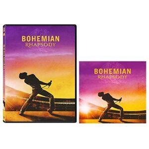 Bohemian Rhapsody: 2018 Movie DVD + Soundtrack CD Bundle with Bonus Never-Before-Seen Footage! (CDs)