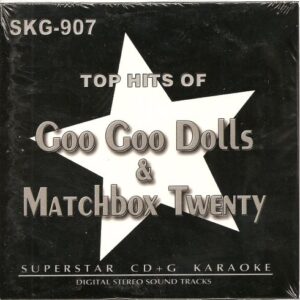 Superstar Karaoke CDG Top Hits of GOO GOO DOLLS and MATCHBOX TWENTY (CDs)