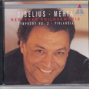Symphony No. 2, Op. 43 in D Major / Finlandia, Op. 26 [Audio CD] Jean Sibelius; Zubin Mehta and New York Philharmonic (CDs)
