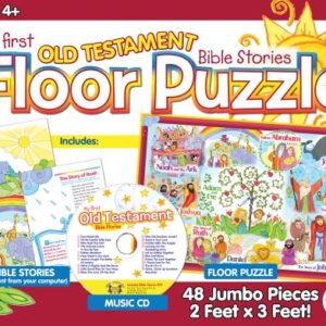My First Old Testament Bible Stories Floor Puzzle & Music CD - Twin Sisters Productions (CDs)