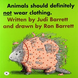 Animals Should Definitely Not Wear Clothing (4 Paperback/1 CD) - Barrett, Judi (CDs)